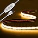 Tayire 2m USB 5V LED Streifen Warmweiss 3000K, 960LEDs Dimmbar COB LED Strip Lights CRI90+ LED TV Hintergrundbeleuchtung, Flexibel Unterbodenleuchte für Drinnen Küche,Schlafzimmer,Zuhause DIY LED Warmweiss günstig Kaufen-Tayire 2m USB 5V LED Streifen Warmweiss 3000K, 960LEDs Dimmbar COB LED Strip Lights CRI90+ LED TV Hintergrundbeleuchtung, Flexibel Unterbodenleuchte für Drinnen Küche,Schlafzimmer,Zuhause DIY