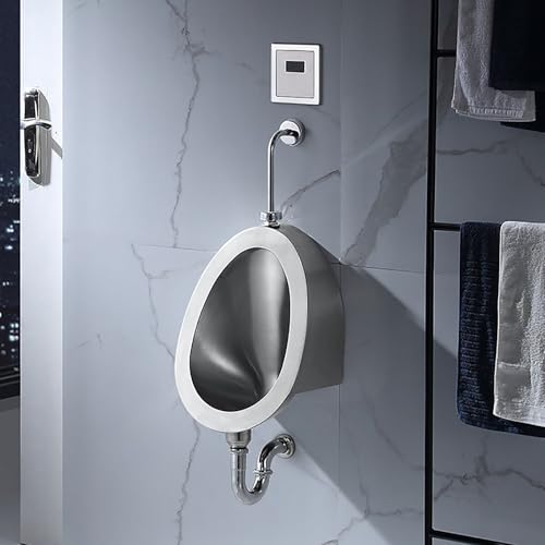 Urinario de acero inoxidable con sensor para baños públicos 2
