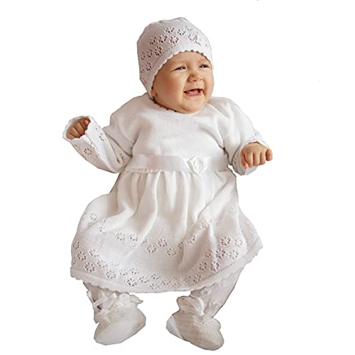 EKO Baby Mädchen Set Mütze und Taufkleid, Größe:74 Cover