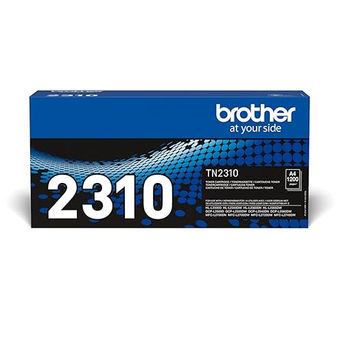Brother TN-2310 Toner Cartridge, Black, Single Pack, Standard Yield, includes 1 x Toner Cartridge,...