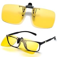 AONAYO Nachtfahrbrille,Geeignet FüR BrillenträGer Nachtsichtbrille,Reduziert Blendung,HochauflöSendes Sichtglas Nachtsichtbrille FüR Autofahrer,Geeignet FüR Diejenigen,Die Oft Nachts Fahren