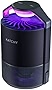 Katchy Indoor Insect Trap - Catcher & Killer for Mosquito, Gnat, Moth, Fruit Flies - Non-Zapper Traps for Buzz-Free Home - Catch Flying Insect Indoors with Suction, Bug Light & Sticky Glue (Black)