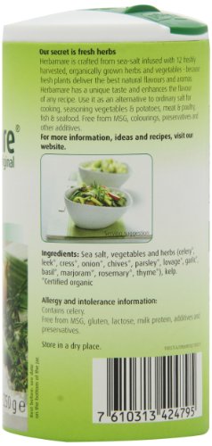Bioforce Herbamare Herb Salt 250 g Pack de 3 miniatura 3