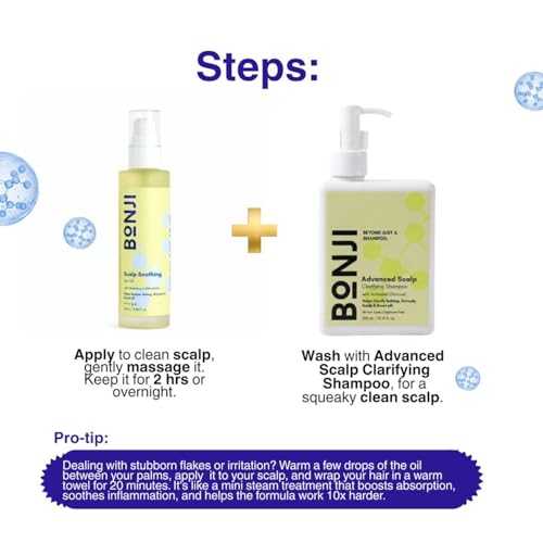 BONJI Scalp Soothing Hair Oil - 50ml - Image 7