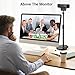 LenTok Telescopic Webcam Tripod Stand for Desk with Phone Holder, Desktop Webcam Mount Compatible with C922 C930e C920S C920 C615 C960 C920x Brio 4K, Table Phone Stand with 1/4'' Thread