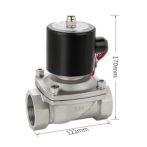 Électrovanne 24V normalement fermée 1 pouce 1/4 pour circuit d'eau - 3