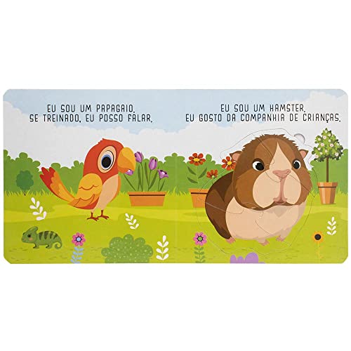 Meu Livro Quebra-cabeça: Animais de Estimação