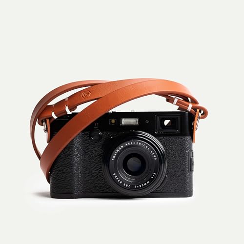 Evergreen Leather Camera Strap Tan