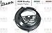 Couvercle de ventilateur couvre-volant noir pour Vespa 50 - Vespa 50 Special - Vespa 90 - Vespa 125 Primavera.
