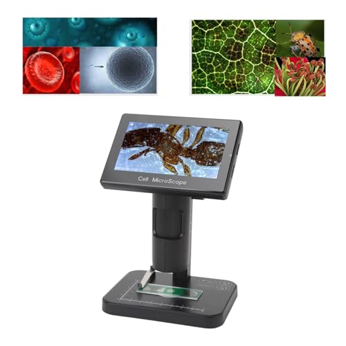 Microscopio digital con pantalla IPS de 5 pulgadas AMONIDA 1080P 2