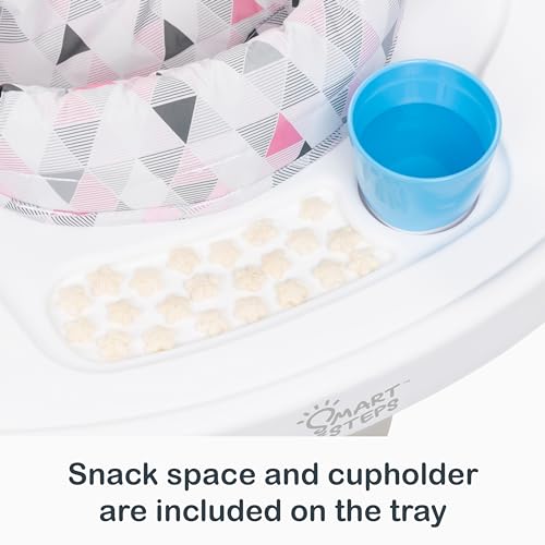 Image of Smart Steps Bounce N' Play 3-in-1 Activity Center, Harmony Pink