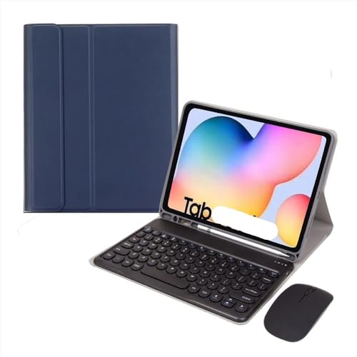 Teclado Samsung Tab S6 Lite P625 con teclas ergonómicas y ratón inalámbrico