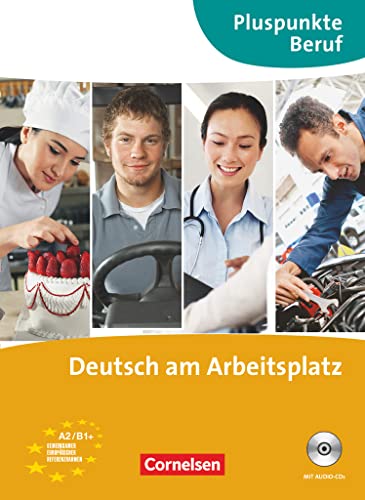Portada de Pluspunkte beruf. A2-b1. Deutsch am arbeitsplatz