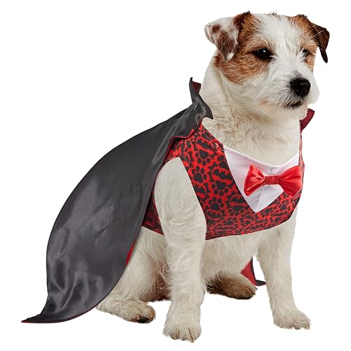 Disfraz Vampiro para Perros o Gatos, Talla S