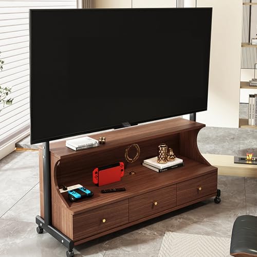 Soporte móvil para TV de 50 a 85 pulgadas con ruedas miniatura 1