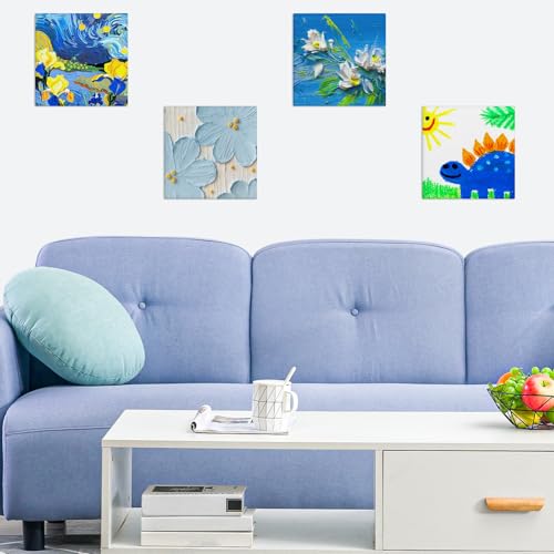 Lienzo para pintar en blanco 10 paquetes de 20 x 20 8