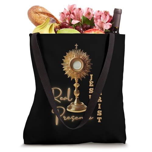 Bolso Tote Ostensorio Real Presencia Jesús Cristo miniatura 4