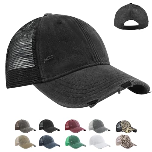 CWENDANER Unisex Baseball Mütze, Trucker Kappe Mesh, Verstellbare Mesh...