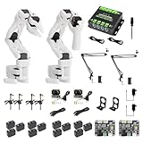 Waveshare SO-ARM101, Open-Source 6-Axis Robotic Arm, Native Support for Hugging Face LeRobot, High-Torque Bus Servo, Photosensitive Resin 3D-Printed Parts, CAM Kit (SE)