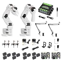 Waveshare SO-ARM101, Open-Source 6-Axis Robotic Arm, Native Support for Hugging Face LeRobot, High-Torque Bus Servo, Photosensitive Resin 3D-Printed Parts, CAM Kit (SE)