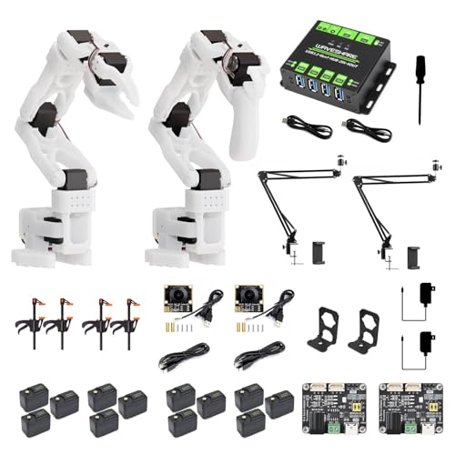 Waveshare SO-ARM101, Open-Source 6-Axis Robotic...