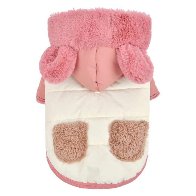 Soft Two pocket Jumper Avorio S Cappottino per cane
