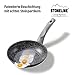 Imagen de STONELINE GOURMUNDO Sartén Antiadherente 20 cm Sartén Inducción MADE IN GERMANY Revestimiento Antiadherente con Partículas de Piedra Reales