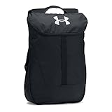Under Armour Unisex Expandable Sackpack,Black (001)/Silver, One Size