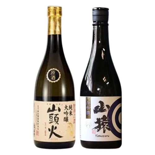 [山陽小野田市・山口市共通返礼品]山猿大吟醸・山頭火純米大吟醸原酒 飲み比べセット 各720ml ご当地 純米 日本酒 大吟醸 飲み比べ セット アルコール 酒 晩酌 家飲み 宅飲み 贈り物 ギフト F6L-961