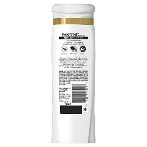 Pantene Pro-V Shampoo, Smooth & Sleek With Argan Oil, 12.6 Ounce #TOP1