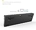 immagine 1DREVO Calibur Tastiera Meccanica Con 72-tasti Wireless Bluetooth 4.0 / USB Retroilluminata a LED RGB Gaming- UK Layout (Switch Nero, Nero)