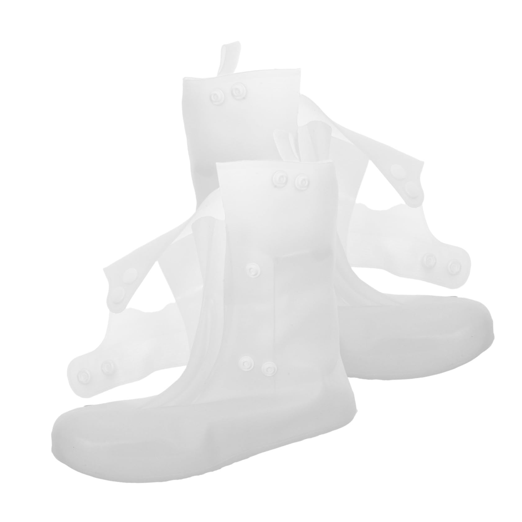 Holibanna 2 Pares De Fundas Impermeables Para Zapatos De Lluvia Para Hombre Antideslizantes Para Mujer Impermeables De Pvc Color