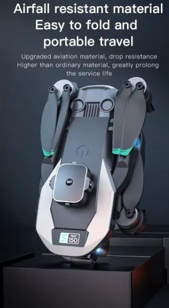 Image of Heattack Olly'S-Drone-with-4K-Camera-WiFi-FPV-1080P-HD-Dual-Foldable-RC-Drone-Altitude-Hold-Headless-Mode-Visual-Positioning-Auto-Return-App-Control-Multicolor-4 (DN13)