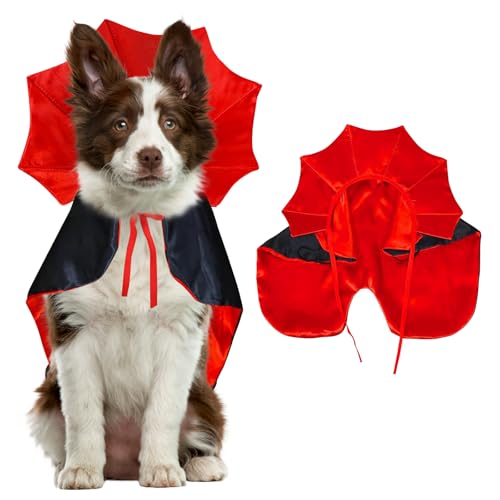 Dog Halloween Costumes, Halloween Large Dog Vampire Cloak, Hallow...