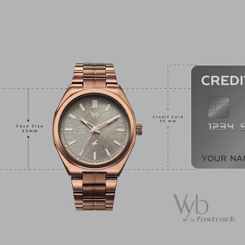 Image of Fastrack Vyb Aviator with Quartz Analog Watch for Men