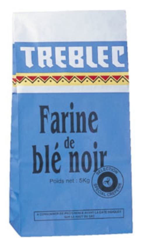 Farine de Blé Noir Treblec 5kg/Sachet - Lot de 1, 2, 3, 5 et 10 Sachets - Livraison Gratuite France - Expédition par la sté Bo Time (1)