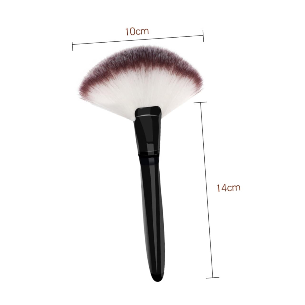 NULYLU Cosmetics Large Makeup Brush Fluffy for Facials Blending for Cream Foundation Random