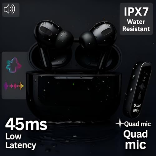 Image of Bluetooth Ear Buds with Fast Pairing Portable Charging Case Noise Isolation Mic for Calling Music Gaming (Design 328)