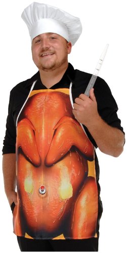 Thanksgiving Fabric Novelty Apron (polyester) Party Accessory  (1 count) (1/Pkg)