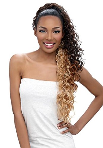 HARLEM 125 ORIGINAL PONYTAIL DRAW STRING (SAMBA129) (1B-OffBlack)