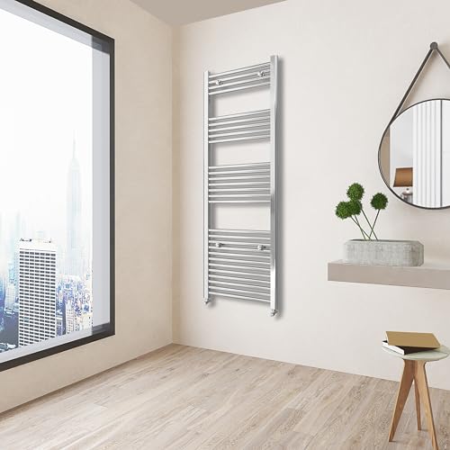 DUCHA CASA Cromado Radiador toallero de Agua con Alta Salida de Calor (1600x450 mm)
