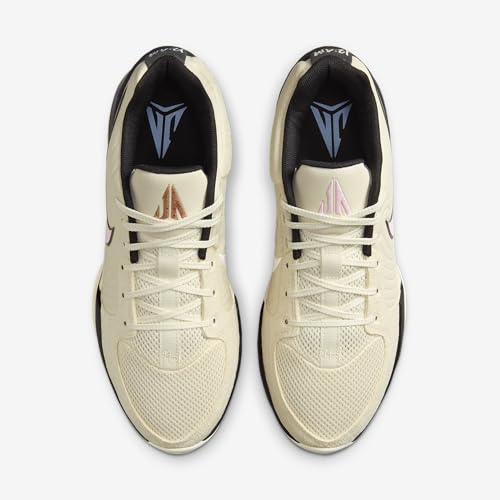 Ja 2 Basketball Shoes (FD7328-100, Coconut Milk/Black/Apricot Agate/Pink Foam) Size 11.54