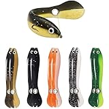 Soft Bionic Fishing Lures, Bionic Fishing Lure for Saltwater & Freshwater, Creative Realistic Finshing Lure Fishing Accessory, Bionic Swimming Lure, Suitable for Fishing Lovers Outdoor (10 Pcs)