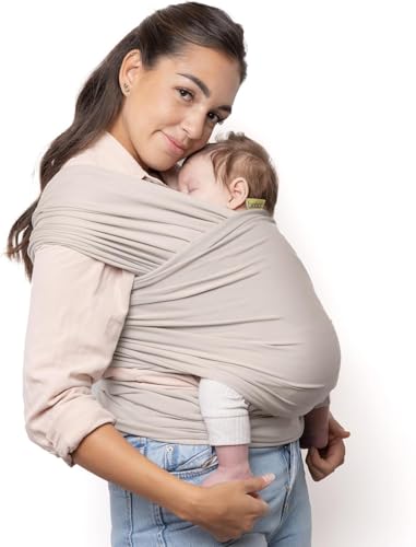 Boba Babytragetuch ab Geburt bis 15 kg - Kuschelweiches...