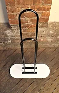 NAHANCO 101W-WD Deluxe Wood Hanger Stacker, White, Pack of 1