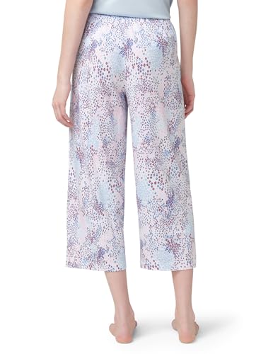 HUE Women's Spring Pajama Separates Soft Whimsical Print Flowers, Animals, Garden Themed Pjs, Cocktails2