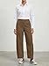 LOMON Spring Brown Pants for Women Office Dressy Casual Business Travel Wide Leg Comfy Loose Fit New Outfits 2026 Fashion