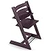 TRIPP TRAPP® Kinderhochstuhl - verstellbarer und mitwachsender Hochstuhl - Lebenslanger Begleiter am Esstisch - von Geburt an bis ins Erwachsenenalter - Buche - Farbe: Plum Purple