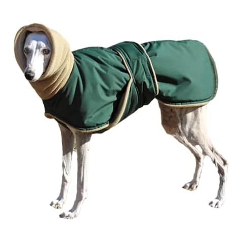 Dog Coat Winter Warm Dog Clothes Waterproof Dog Jacket Thick Coat with Hoodies and Harness Hole for Medium and Large Dogs Cover