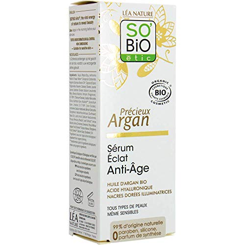 SO'BiO étic Serum Anti-Aging, Argan, Bio, 30 ml Cover